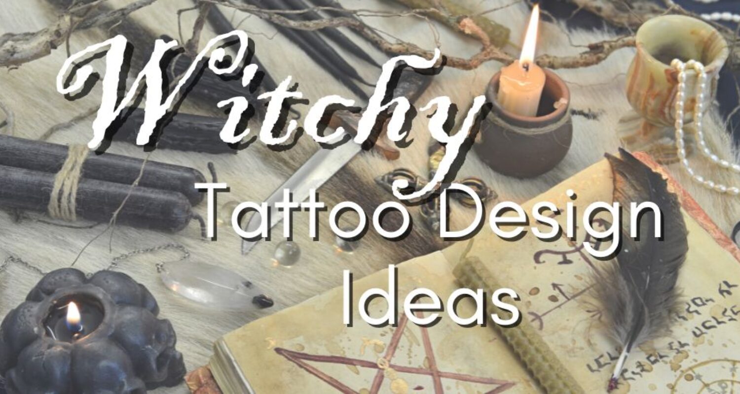 Witchy tattoo ideas - potion bottles